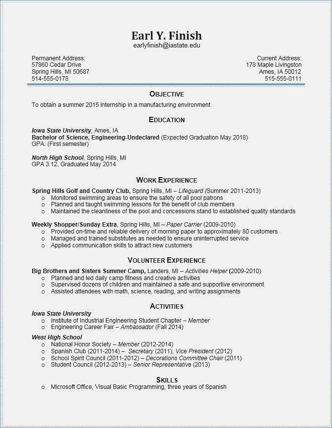How To Put Your Major Gpa On Resume Coverletterpedia
