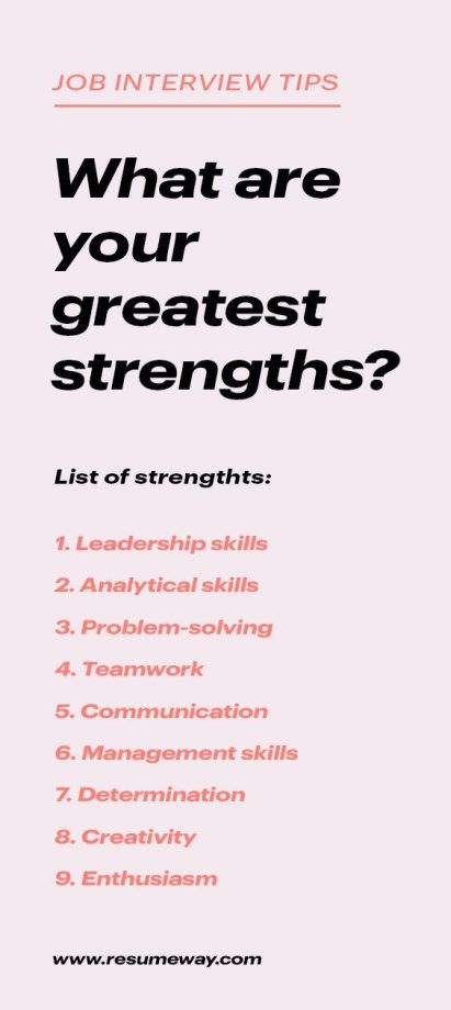 Strengths and Weaknesses for Job Interviews [Great Answers] Job