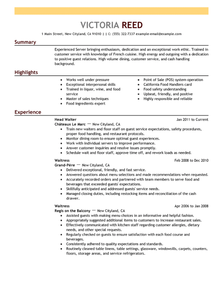 How To Write An Amazing Business Resume For An Entry Level Position
