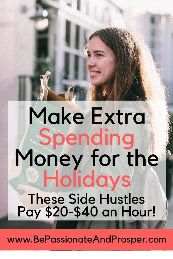 Make Extra Spending Money for the Holidays Jobs That Pay 20 to 40 an