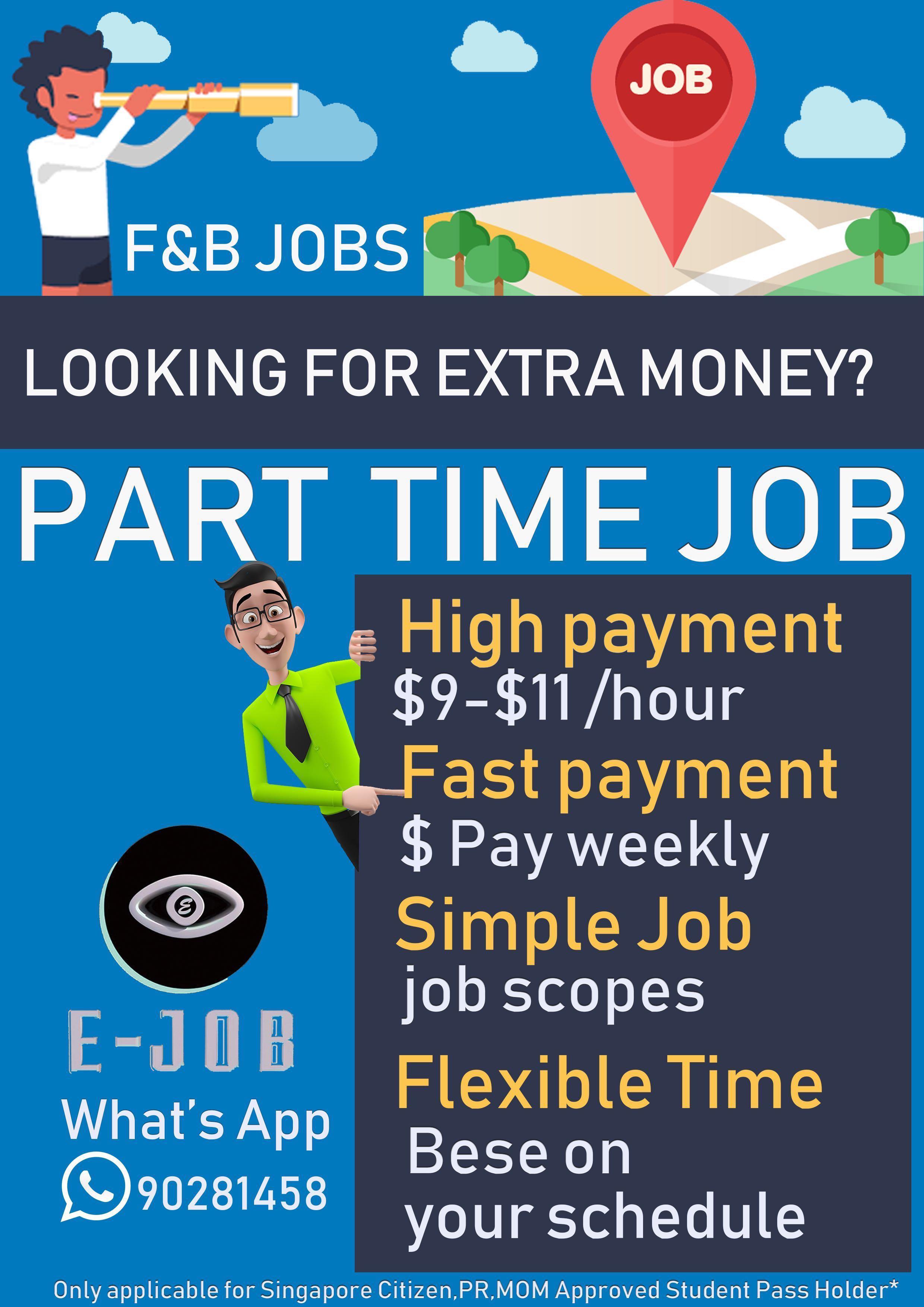 Part time jobs, Jobs, Hospitality, F&B on Carousell