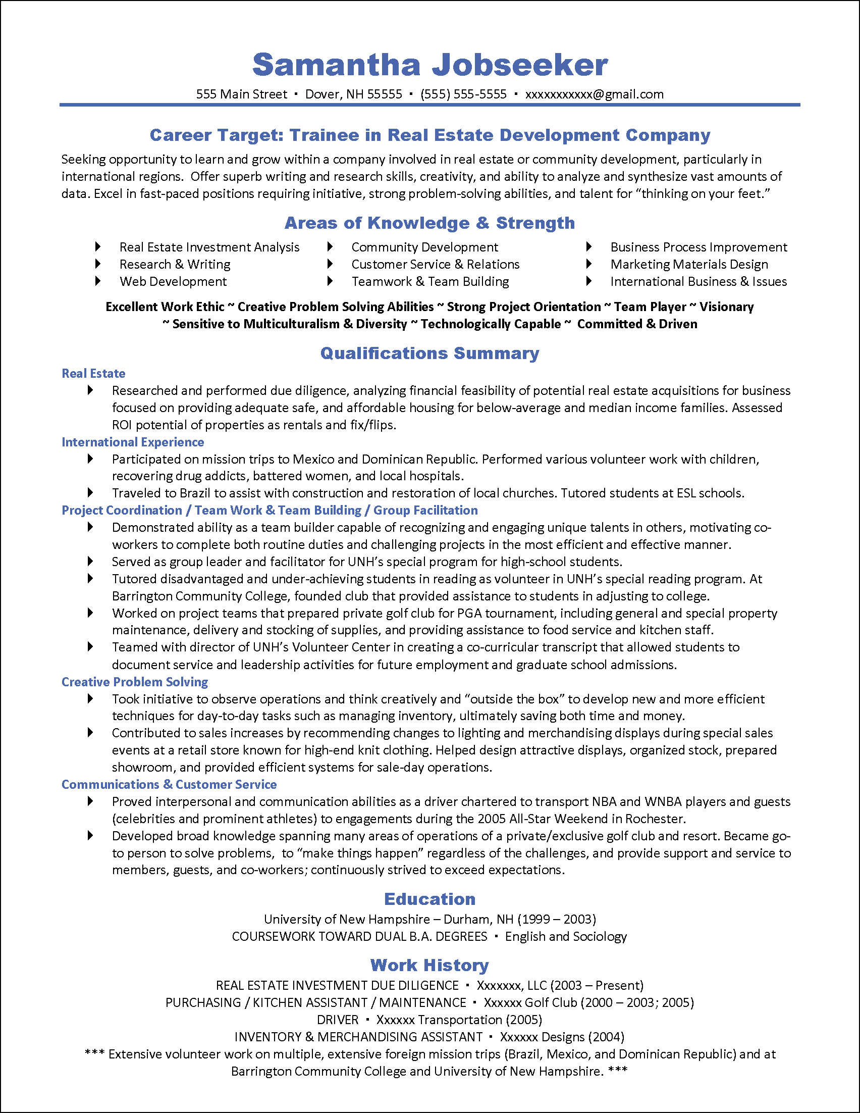 Howto Write a Targeted Resume