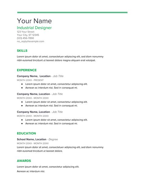 Google Doc Resume Google Docs Resume Resume Template Google Docs Resume