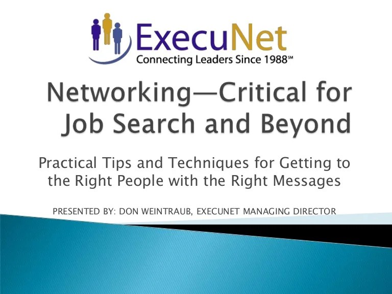 Networking critical job_search_beyond_v2