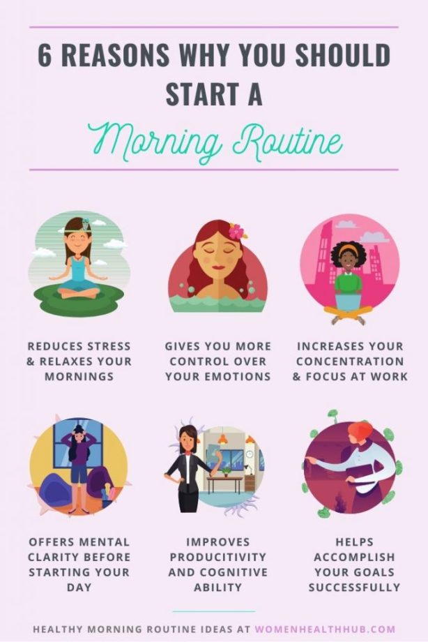 11 Healthy Morning Routine Ideas + Free Routine Tracker