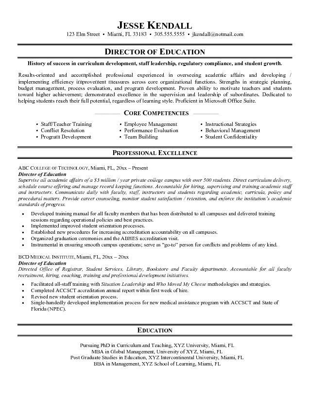 Photo Elementary Education Resume Template Images Education resume