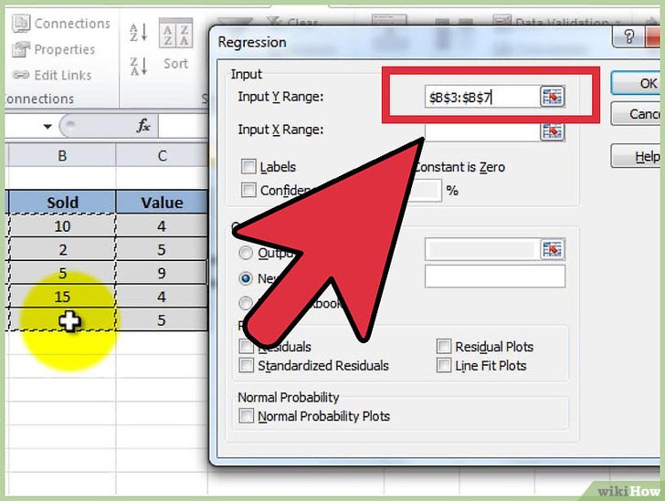 Come Eseguire una Regressione Multipla in Excel
