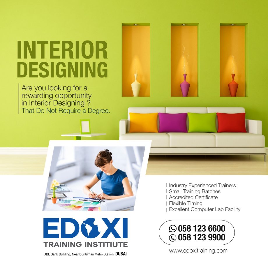 Interior Design Courses in Dubai...!!! Get practical knowledge of home