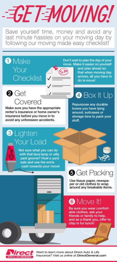 Moving Made Easy Moving Tips Checklist Direct Auto