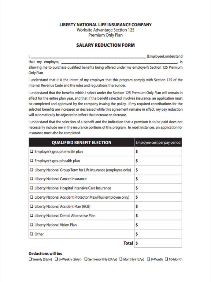FREE 7+ Sample Salary Statement Forms in PDF