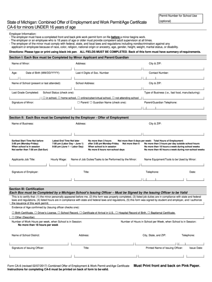 designatedheathen Louisiana Work Permit For Minors