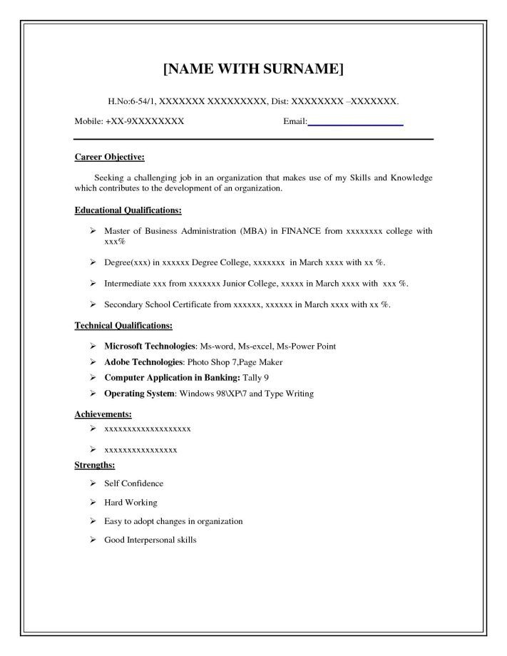 Pin on resume examples