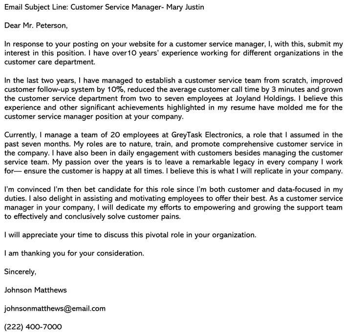 Best Email Cover Letter Format (with Examples)