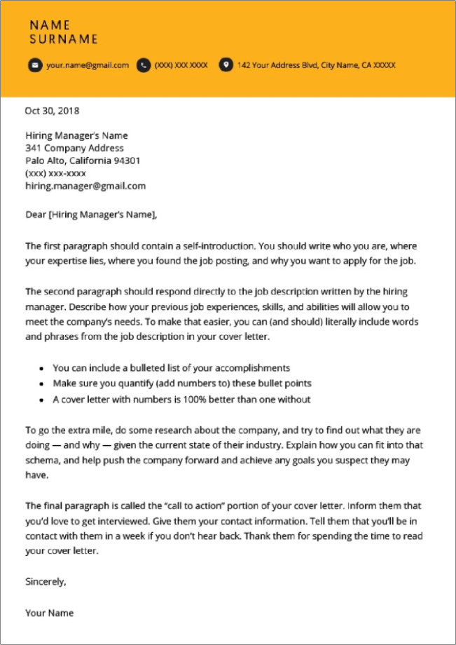 50 Microsoft Word Cover Letter Templates to Download for Free