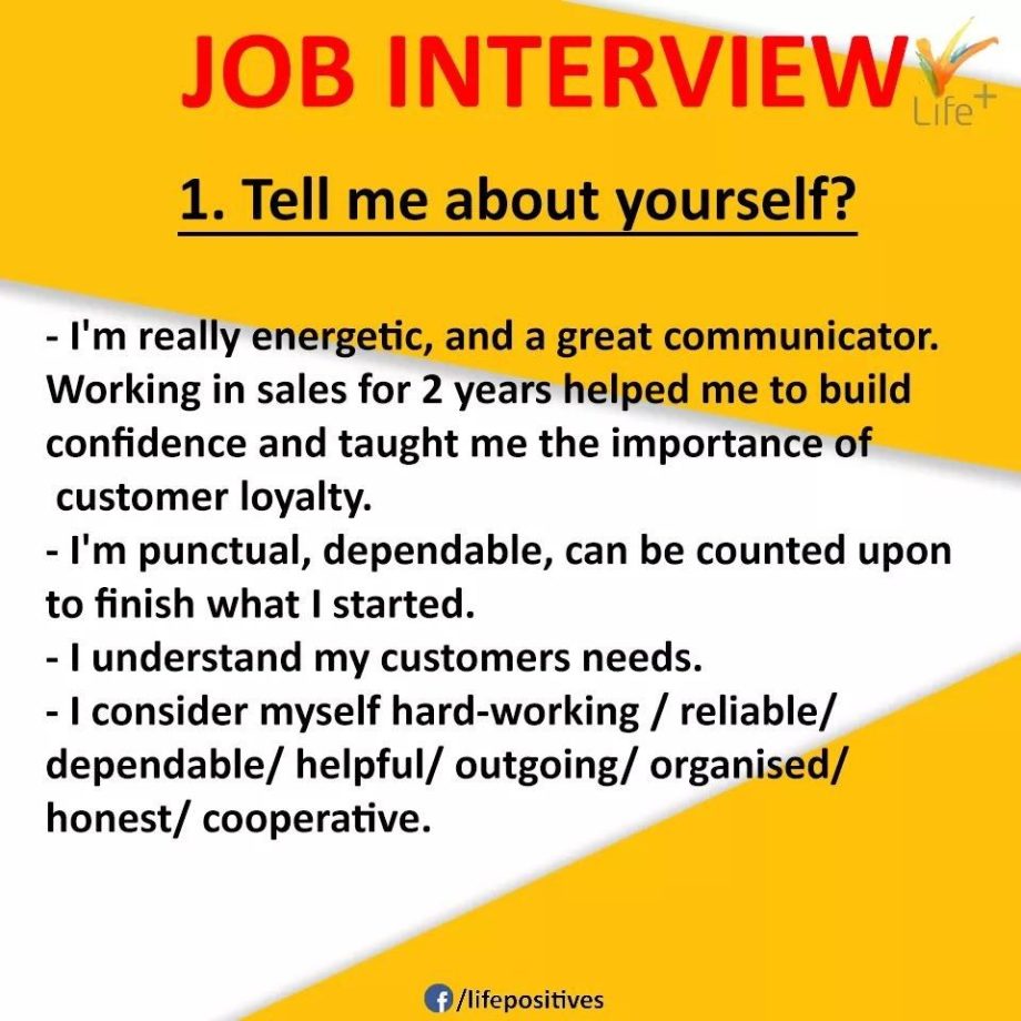 Pin by Angie Smiley on Mix of It ALL Job interview answers, Job