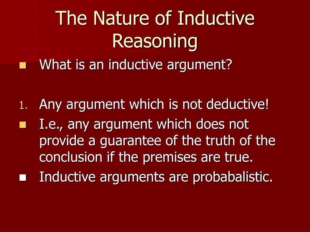 PPT Inductive Reasoning PowerPoint Presentation, free download ID