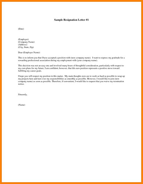 Formal Resignation Letter Template Sample PDF, Word