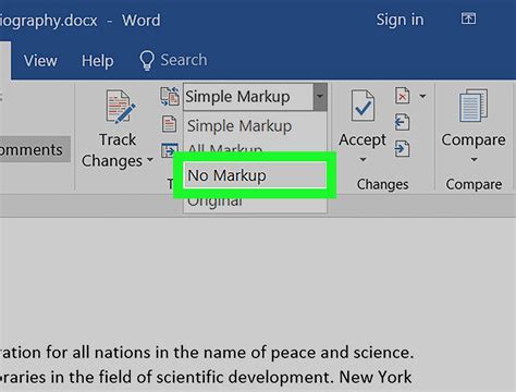 Using Track Changes in Microsoft Word for Editing and Review OXEN