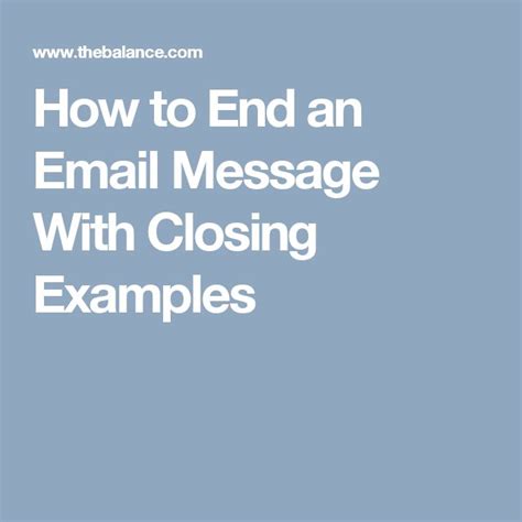 6 Ways to End a Professional Email with Closing Lines