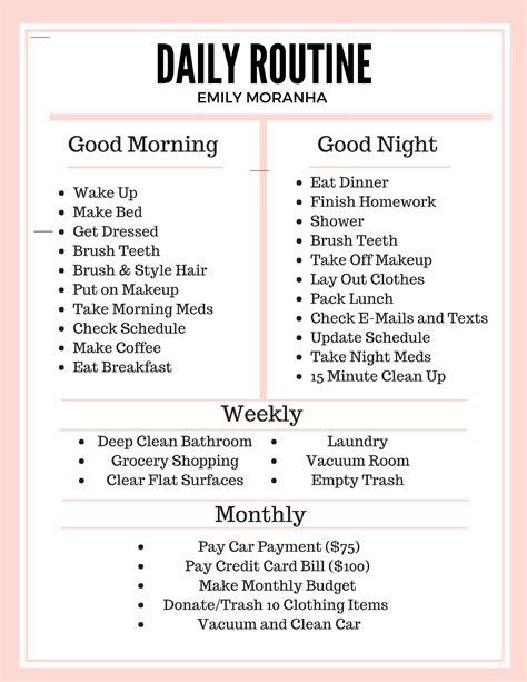 11 Healthy Morning Routine Ideas + Free Routine Tracker