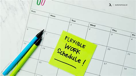 Flexible work schedules present advantages and disadvantages to both
