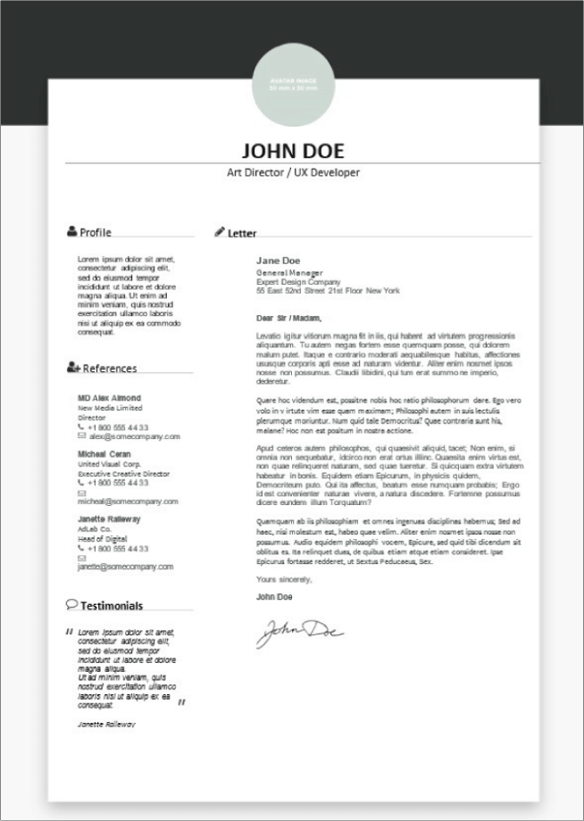 50 Microsoft Word Cover Letter Templates to Download for Free