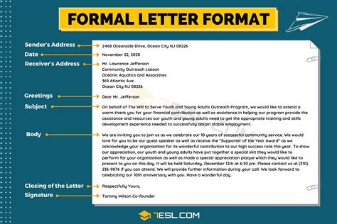 How To Write A Formal Letter IELTS ACHIEVE