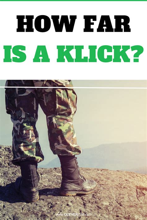 What Is A Click Distance? How Far Is A Klick In Military in 2022