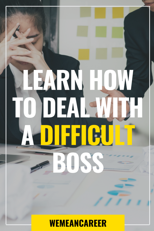 Tips for Dealing with a Difficult Boss Happy at work, Career advice