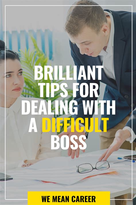10 Top Tips For Dealing With A Difficult Boss Bad boss, Leadership