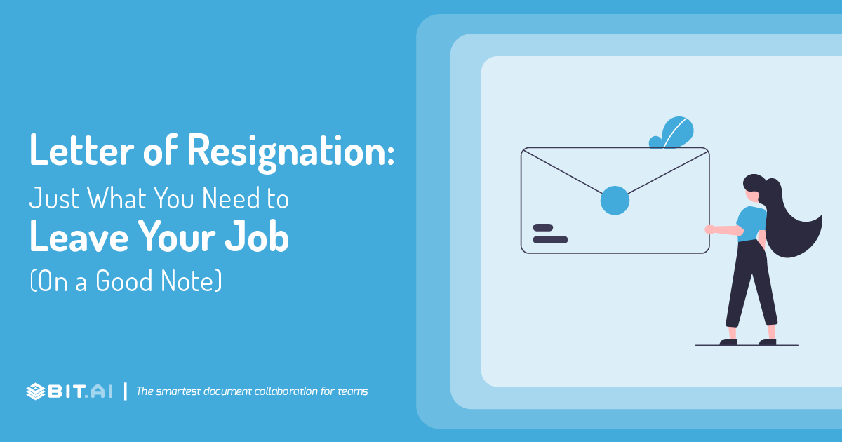 Letter of Resignation Definition, Examples and Format! Bit Blog