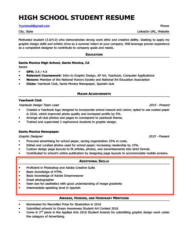 20+ Skills for Resumes (Examples Included) Resume Companion Resume