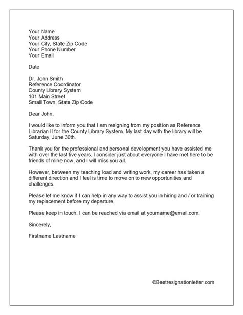 Letter Resignation Example Trustee Nz Examples Australia Sample South