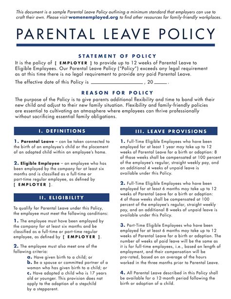 What are the rules regarding Maternity Leave?