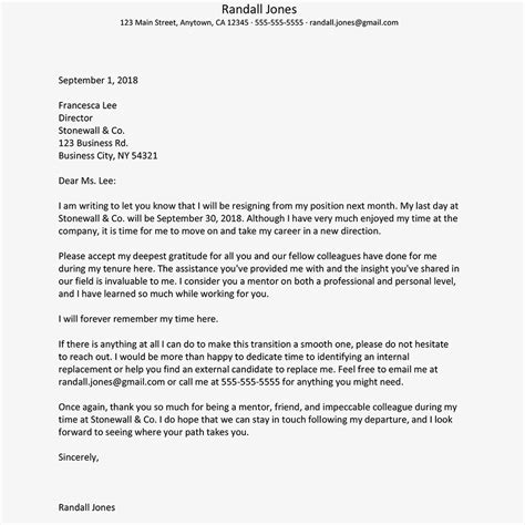 Best Letter Of Resignation Ever Sample Resignation Letter