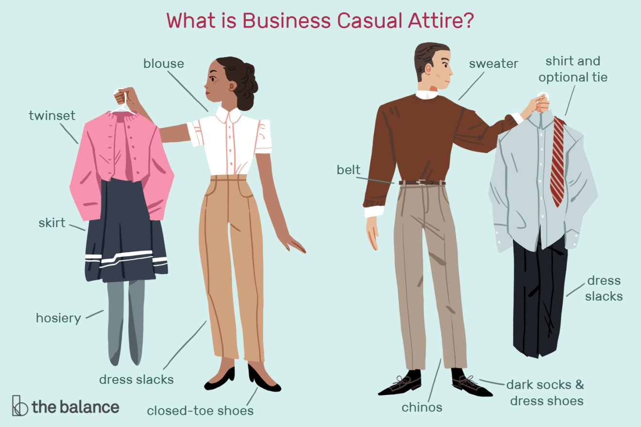 Define business casual attire